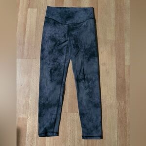 Old Navy Charcoal Tie-Dye Active Leggings Girl Sz M(8)